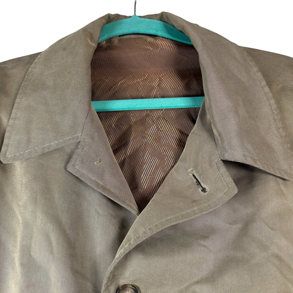 Riggings Mens Tan Brown Blazer Coat Jacket Size XL Made in Philippines Light